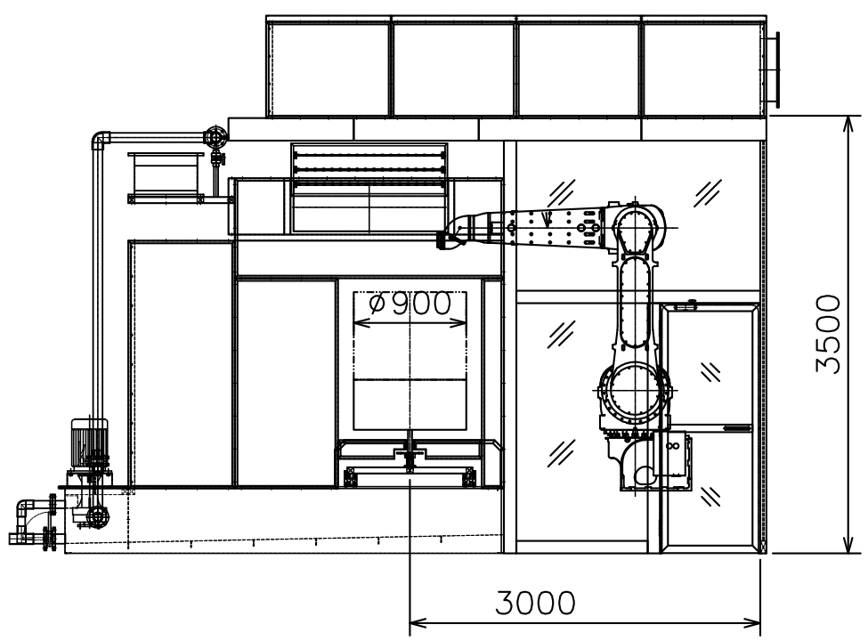 spraying automotive door trims