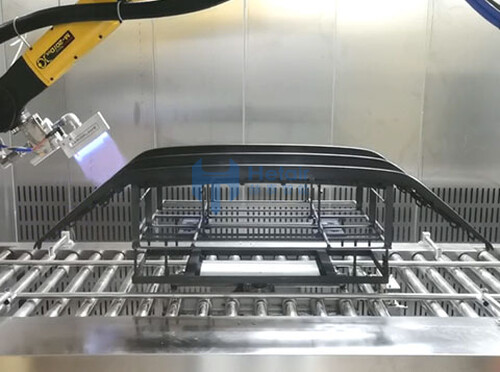 flame treatment machine surface activating via flaming 1