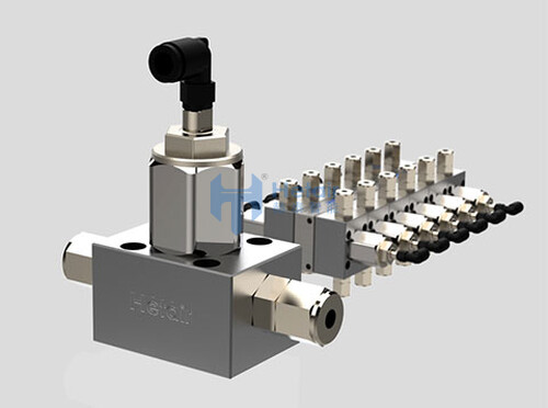 hydraulic needle flow control valve