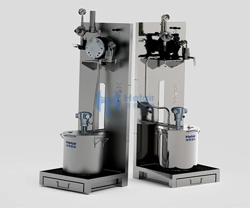 upper suction paint supply units