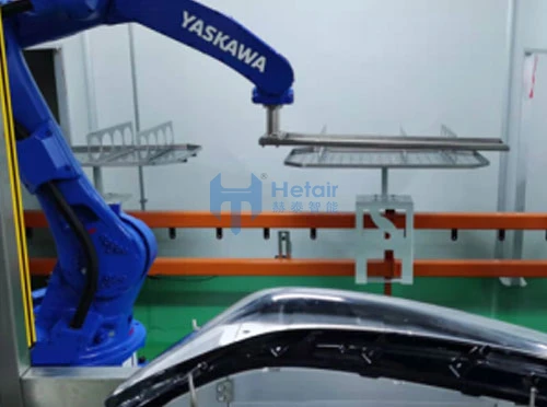 Offline Spraying of Headlights