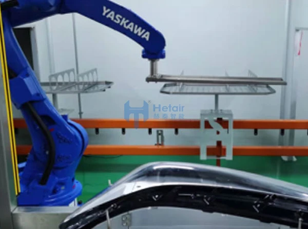 Offline Spraying of Headlights