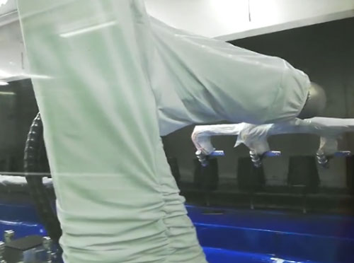 Mobile Phone Glass Spinder Line Robotic Coating