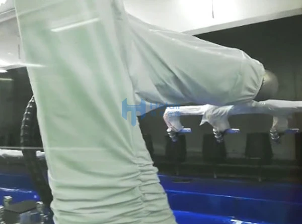 Mobile Phone Glass Spinder Line Robotic Coating