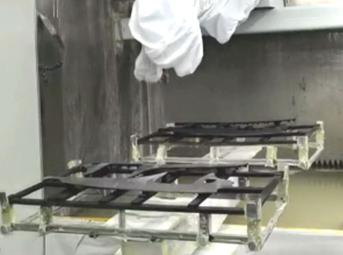 Wood Veneer Spraying for Automotive Interior Parts