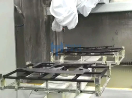 Wood Veneer Spraying for Automotive Interior Parts