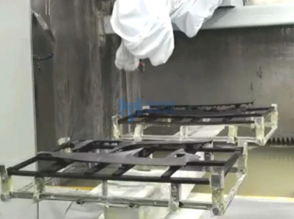 Wood Veneer Spraying for Automotive Interior Parts