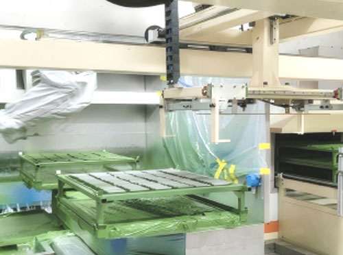 Metal Spraying of the Upper and Lower Parts of the Reciprocating Machine