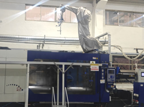 Injection Molding Machine Part Retrieval