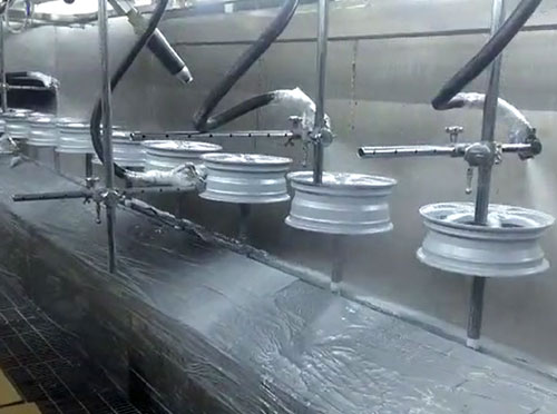 Wheel Hub Coating Case