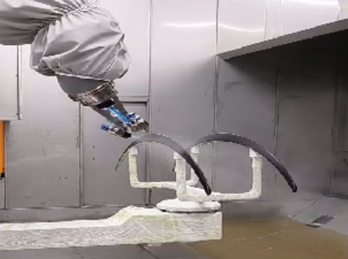 Carbon Fiber Composite Spraying