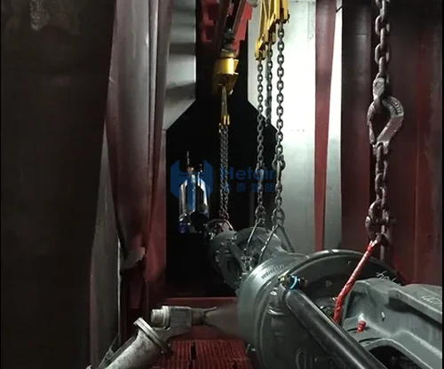hanging automated paint line