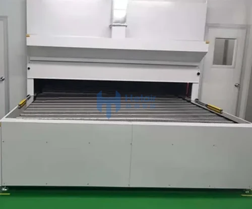 planar reciprocating spray coating line