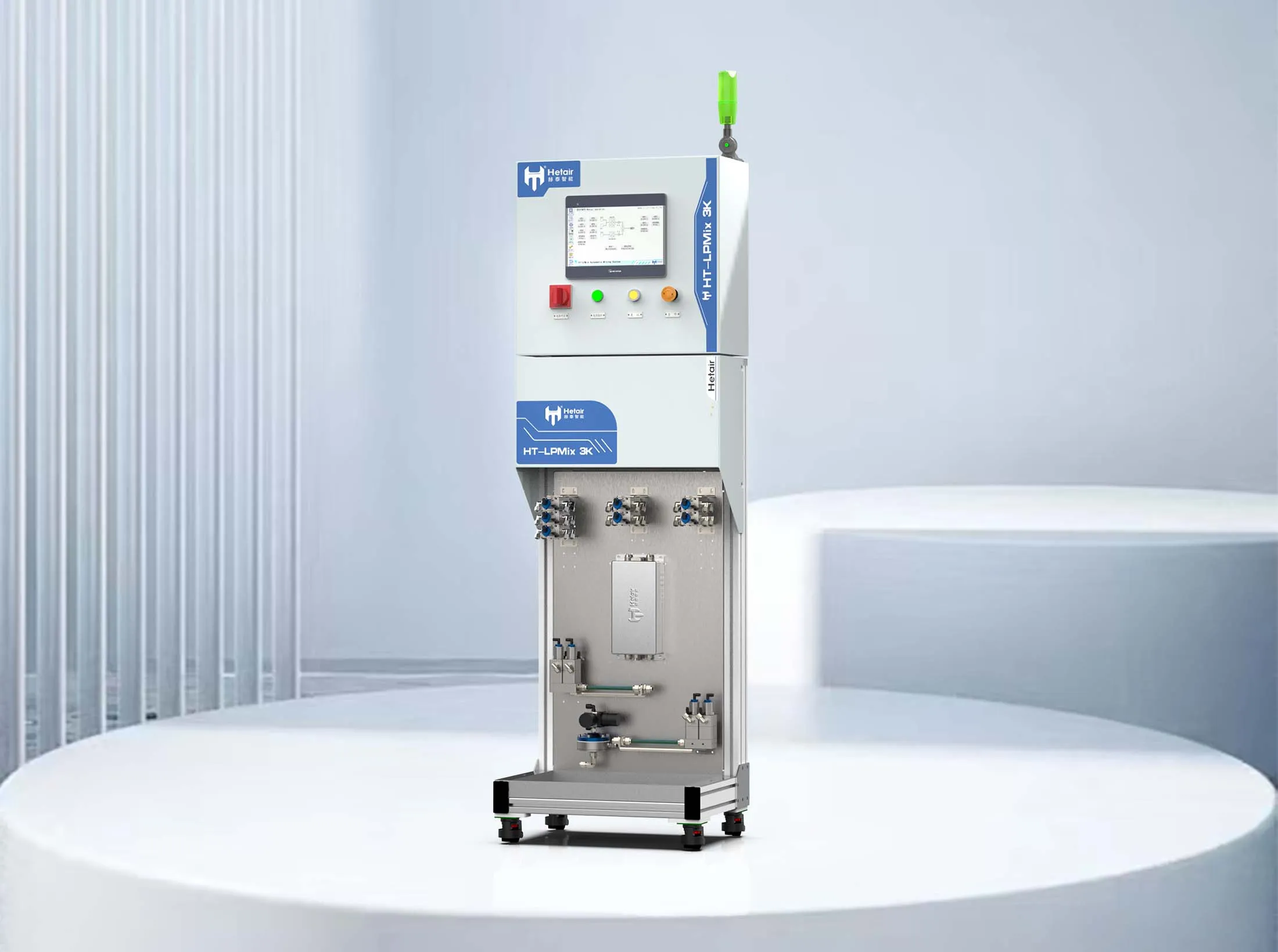 HT-PDMix 3K Plural Component Volumetric Automatic Proportioning And Mixing System